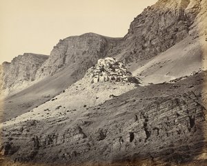 Klosteret i Ki, Spiti af Samuel Bourne