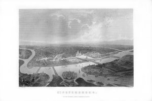 Sankt Petersborg, det nordvestlige Rusland, 1893