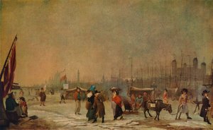 Frost på Themsen, 1788-1789, 1930.