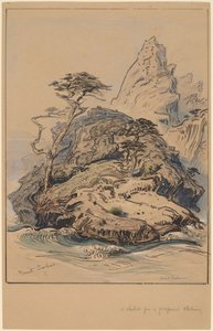 Point Lobos, Californien af Samuel Colman