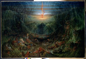 Israels levering ud af Egypten, 1840
