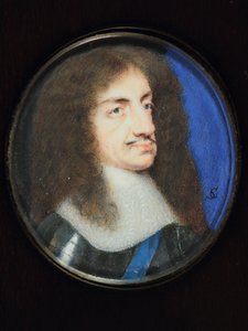 Charles II (akvarel på vellum)