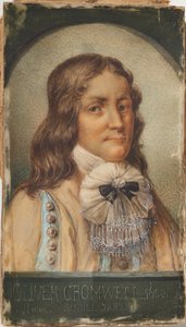 Portræt af Oliver Cromwell 1599-1658, 1653. af Samuel Cooper