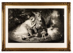 Skærsommernatsdrøm (mezzotint)