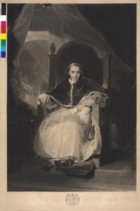 Pave Pius VII af Samuel Cousins