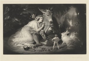 Skærsommernatsdrøm af Samuel Cousins after Sir Edwin Landseer