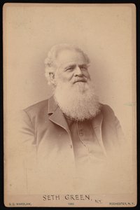 Portræt af Seth Green 1817-1888, 1886. af Samuel D Wardlaw