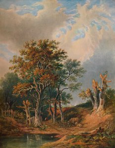 Landskab, 1847 af Samuel David Colkett