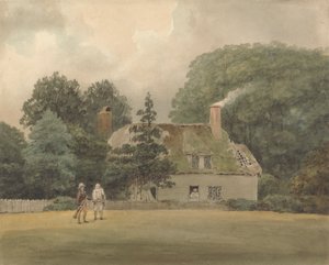 Sommerhus på grund af Ayot St. Lawrence Hertfordshire af Samuel Davis