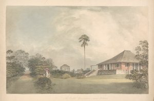 Mr. Crofts bungalow, nær Madras af Samuel Davis