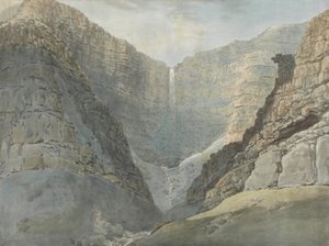 Rocky Gorge med et vandfald af Samuel Davis
