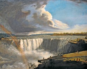 Niagara Falls fra Table Rock, 1835