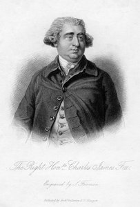 Charles James Fox 1749-1806, whig statsmand, 1800-tallet.
