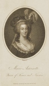 Marie Antoinette, dronning af Frankrig og Navarra af Samuel Freeman