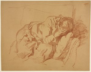 Beklagende kvinde Sarah H. Crone, 1880