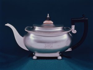 Regency tekande, 1812-13 sølv, træ med elfenbensknop
