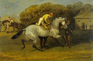Jockey montering (olie på lærred) af Samuel Henry Alken