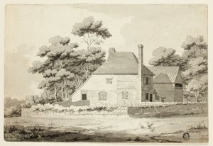 Engelsk Bondegård af Samuel Hieronymus Grimm