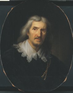 Portræt af en mand af Samuel Hoffmann