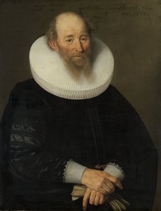 Portræt af en gammel mand af Samuel Hoffmann