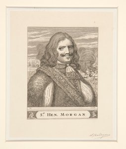 Portræt af Sir Henry Morgan af Samuel Hollyer