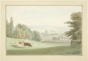 Bristol fra under Royal Fort, Tyndall