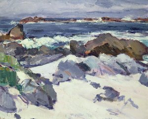 En klippekyst, Iona