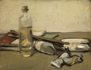 Still Life: Paint Tubes, n. 1903 (öljy paneelille) af Samuel John Peploe