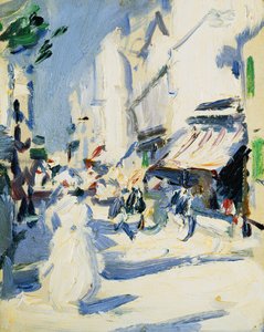 Gade i Paris, ca. 1907 af Samuel John Peploe