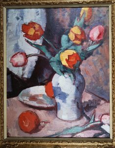 Tulipaner, ca. 1928 af Samuel John Peploe