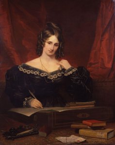 Mary Shelley (1797-1851) - af Stump, Samuel John (1778-1863)