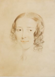 Frances Elizabeth Dickens (Fanny Burnett), 1836 (pastel & farveblyant på papir)