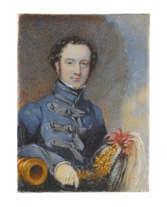 Kaptajn William Siborne, 1830 ca af Samuel Lover