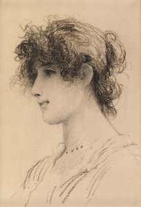 En venetiansk pige af Samuel Luke Fildes