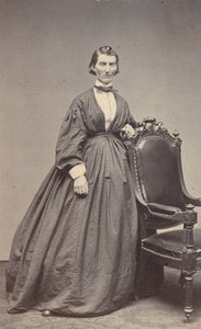 Frances Clayton, ca. 1865 (foto) af Samuel Masury
