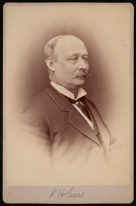 Portræt af J.H. Sims, mellem 1876 og 1880. af Samuel Montague Fassett
