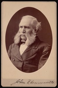 Portræt af John Franklin Farnsworth 1820-1897, før 1897. af Samuel Montague Fassett