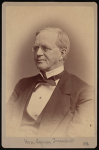 Portræt af Lyman Trumbull 1813-1896, 1877.