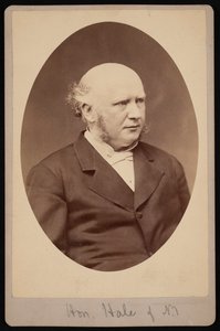 Portræt af Robert Safford Hale 1822-1881, før 1881. af Samuel Montague Fassett