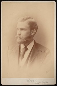 Portræt af uidentificeret mand, mellem 1876 og 1880. af Samuel Montague Fassett