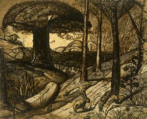 Tidlig morgen, 1825 af Samuel Palmer