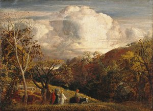 Den lyse sky af Samuel Palmer