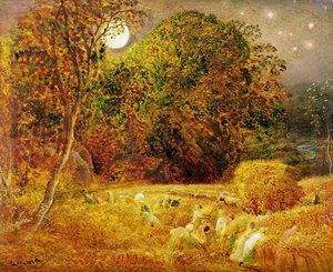 Høstmånen af Samuel Palmer