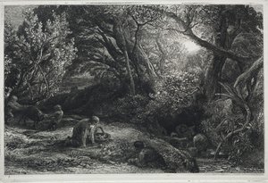 Livets morgen af Samuel Palmer