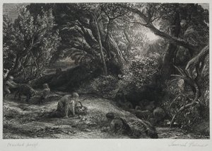Livets morgen af Samuel Palmer