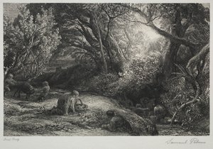 Livets morgen af Samuel Palmer