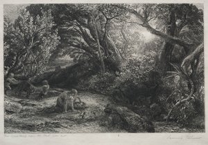 Livets morgen, 1860-1861. af Samuel Palmer