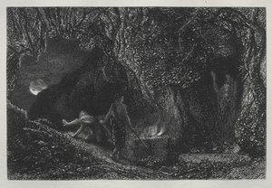 Graven, 1883. af Samuel Palmer