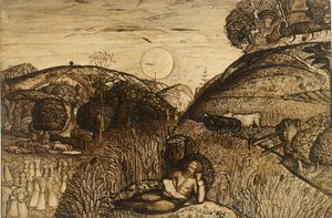 Dalen tyk med majs, 1825.