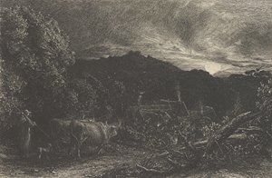 The Weary Ploughman, eller The Herdsman, eller Tardus Bubulcus, begyndte i af Samuel Palmer